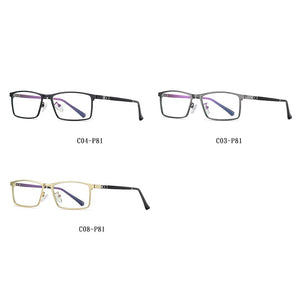HOTOCHKI  Eye Glasses Frames for Men Optical Glasses Myopia Glasses Mens Eyeglasses Blue Light Blocking Glasses