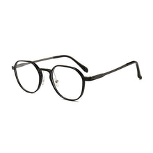 Load image into Gallery viewer, HOTOCHKI Unisex Plastic Steel Polygonal Eyeglasses frames Flat Glasses Lightweight Frame Women Men