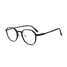 Load image into Gallery viewer, HOTOCHKI Unisex Plastic Steel Polygonal Eyeglasses frames Flat Glasses Lightweight Frame Women Men