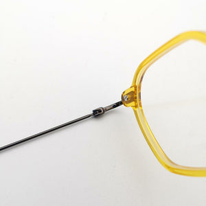 HP 504 Yellow Acetate Reading Glasses 2023 Optical Frames Women Woman Spectacle Eyewear Man Male Myopia Prescription Lens
