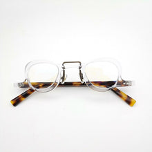 Load image into Gallery viewer, HP20508 Tortoise Vintage Small Eyeglasses Handmade Acetate for Computer use Glasses Unisex 2022 est Eyewear Frame