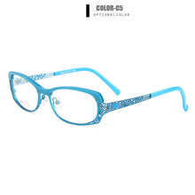 Load image into Gallery viewer, Gmei Optical Women Oval Ultralight TR90 &amp; Alloy Full Rim Optical Glasses Frames For Myopia and Presbyopia Spectacles M064