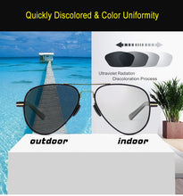 Load image into Gallery viewer, 3PCS Combined LIOUMO Brand Polarized Sunglasses For Men Women Photochromic Driving Eyewear Chameleon Anti-Glare Lenses