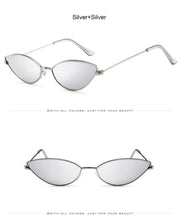 Load image into Gallery viewer, Cute Sexy Cat Eye Sunglasses Women Retro Small Black Red Pink Cateye Sun Glasses Female Vintage Shades For Women