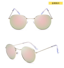Load image into Gallery viewer, Luxury Sunglasses Women/Men Brand Designer Glasses Lady Oval Sun Glasses Small Metal Frame  Oculos De Sol Gafas