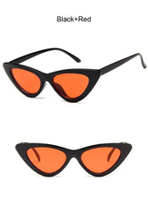 Load image into Gallery viewer, New Retro Fashion Sunglasses Women Brand Designer Vintage Cat Eye Black White Sun Glasses Female Lady UV400 Oculos