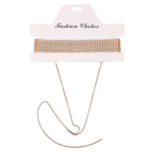 Load image into Gallery viewer, 2020 Rhinestone Choker Necklace Crystal Gem Luxury Collar Chain Necklaces Set Chunky Y Necklace Women Neck jewelry Accessories