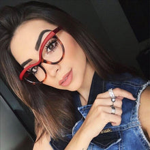 Load image into Gallery viewer, Women Metal Legs Designer Optical Eyeglasses Prescription Acetate Rim Spectacles for Women Eyewear Glasses Frame Fashion Styles