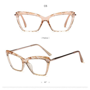 Women Metal Legs Brand Designer Eyeglasses Optical Acetate Rim Spectacles for Women Eyewear Glasses Frame Fashion Styles