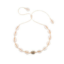 Load image into Gallery viewer, New Boho Shells Neckalce Women Summer Beach Conch Shell Choker Black White Rope Collar Chain Natural Seashell Necklaces Jewelry