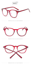 Load image into Gallery viewer, Women Glasses Frame Ladies Eyeglasses Frame Vintage Round Clear Lens Glasses Optical Spectacle Frame