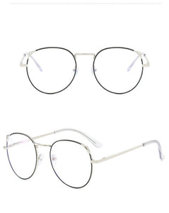 Cat Eye Myopia Glasses With Degree Women Metal Frame PC Lens Nearsighted Glasses Female 0 -0.5 -1.0 -1.5 -2.0 -2.5 -3.0 To -6.0