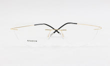 Load image into Gallery viewer, Rimless Glasses Frame Women Titanium Ultralight Eyeglasses Prescription Frameless Cat Eye Eyewear Myopia Optical Frame