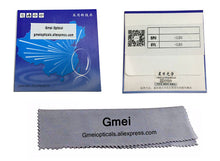 Load image into Gallery viewer, Radiation Protection 1.61 High Index MR-8 Super-Tough Gradient Tint HMC EMI Asphere Anti UV Myopia Hyperopia Prescription Lenses