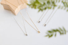 Carica l&#39;immagine nel visualizzatore di Gallery, Fashion Gold Chain Initial Charms Necklace Pendant Metal Letters For Jewelry Cut Letters Single Name Necklaces