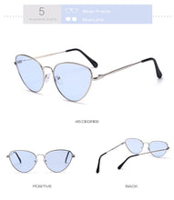 Carica l'immagine nel visualizzatore di Gallery, Sexy Small Vintage Cat Eye Sunglasses Women Vintage Red Black Sun Glasses Female Ladies Cateyes Sunglass 2022 Retro Glasses