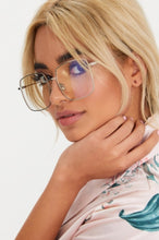 Carica l'immagine nel visualizzatore di Gallery, Spectacles Square Transparent Glasses Women Vintage Round Computer Anti blue Eyeglasses Ladies Fashion Retro Clear