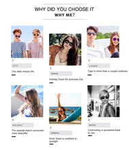 Load image into Gallery viewer, 2022 Cat Eye Fashion Sunglasses Plastic Women Vintage Small Sun Glasses Mirror Sunglasses Female UV400