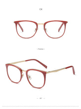 Load image into Gallery viewer, Spectacle Frame Women Eyeglasses Computer Prescription Myopia Optical For Female Eyewear Clear Lens Acetate Glasses Frame RS463