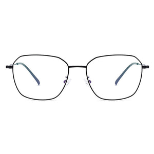 Gmei Optical Men Square Titanium Alloy Glasses Frame Ultralight Polarized Clip on Sunglasses Women Optical Eyewear S9334