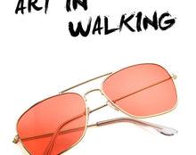 Load image into Gallery viewer, New Arrival 2022 Classic Sunglasses Women Vintage Metal Eyeglasses For Men Retro Shades For Women Fashion Pink Glasses