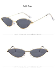 Load image into Gallery viewer, Cute Sexy Cat Eye Sunglasses Women Retro Small Black Red Pink Cateye Sun Glasses Female Vintage Shades For Women