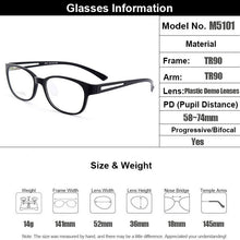 Load image into Gallery viewer, Gmei Optical Ultralight TR90 Full Rim Women&#39;s Optical Eyeglasses Frames Men&#39;s Plastic Myopia Eyewear 7 Colors Optional M5101