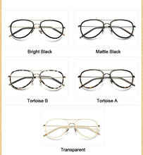 Load image into Gallery viewer, Gmei Optical Retro Decoration Optical Eyeglasses Frames Myopia Metal Alloy Women Men Spectacles Oculos De Grau Eyewear A88011