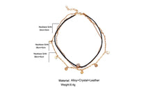 Load image into Gallery viewer, 17KM Multilayer Crystal Moon Necklaces &amp; Pendants For Women Vintage Charm Gold Choker Necklace 2020 Bohemian Jewelry Wholesale