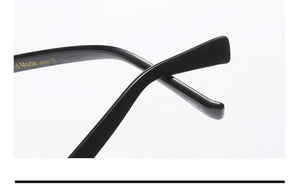 Women Metal Legs Designer Optical Eyeglasses Prescription Acetate Rim Spectacles for Women Eyewear Glasses Frame Fashion Styles