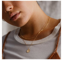 Load image into Gallery viewer, Gold stainless steel 316L Chain Choker Necklace women Pendant Layered necklace sets for women Jewelry