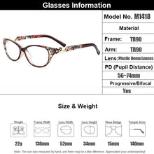 Load image into Gallery viewer, Gmei Optical Urltra-Light TR90 Oval Women Optical Glasses Frames For Myopia Reading Spectacle Women Eyewear M1418