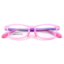 Load image into Gallery viewer, Gmei Optical Healthy Ultra-light Flexible Silica Gel Comfortable Safe Full Rim Kids Eyeglass Frames Children&#39;s Glasses CX68005