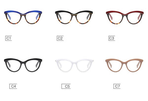 Ladies Eyebrows Square Frames Women Brand Designer Optical Fashion EyeGlasses Computer Glasses