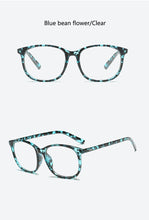 Carica l&#39;immagine nel visualizzatore di Gallery, Retro Glasses Transparent Square Optical EyeGlasses Frames Women Brand Designer Clear Fashion Fake Glasses Large Frames Eyewear
