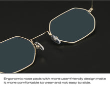 Load image into Gallery viewer, Hexagon Yellow Sunglasses Women Retro Brand Designer Classic Sun Glasses For womenLuxury Ladies Sunglasses Mirror Female Oculos
