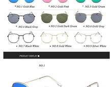 Load image into Gallery viewer, LeonLion 2022 Metal Classic Vintage Women Sunglasses Luxury Brand Design Glasses Female Driving Eyewear Oculos De Sol Masculino