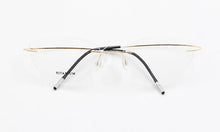 Load image into Gallery viewer, Rimless Glasses Frame Women Titanium Ultralight Eyeglasses Prescription Frameless Cat Eye Eyewear Myopia Optical Frame
