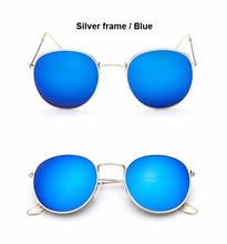 Load image into Gallery viewer, 2022 Retro Round Sunglasses Women Brand Designer Sun Glasses For Women Alloy Mirror Sunglasses Ray Female Oculos De Sol