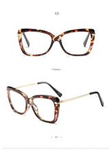 Carica l'immagine nel visualizzatore di Gallery, Spectacle Frame Women Eyeglasses Computer Myopia Optical For Female Vintage Ladies Eyewear Clear Lens Glasses Frame  RS467