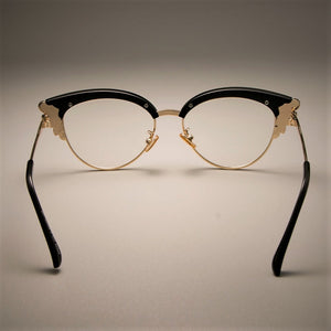 GORGEOUS Ladies Cat Eye Shiny Rhinestones Glasses Frames For Women Eyewear Optical EyeGlasses