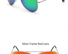 Load image into Gallery viewer, LeonLion 2022 Pilot Sunglasses Women/Men Top Brand Designer Luxury Sun Glasses For Women Retro Outdoor Driving Oculos De Sol