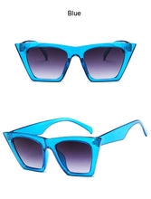 Carica l'immagine nel visualizzatore di Gallery, Occhiali da sole quadrati alla moda Donna Designer Luxury Uomo/Donna Occhiali da sole Cat Eye Classic Vintage UV400 Oculos De Sol da esterno 