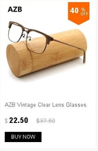 Load image into Gallery viewer, Vintage Clear Glasses Cat Eye Wooden Glasses Frame Men Women Transparent Lens Glasses Wood Optical Eyewear frames