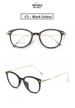 Load image into Gallery viewer, New Arrival TR90 Retro Style Memory Women Eye Glasses Frame Quality Fashion Round Style Spectacle Round Eyewear For Women