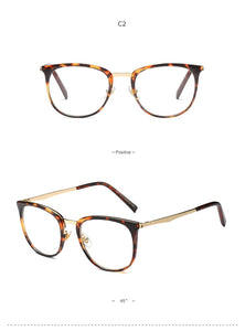 Spectacle Frame Women Eyeglasses Computer Prescription Myopia Optical For Female Eyewear Clear Lens Acetate Glasses Frame RS463