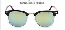 Load image into Gallery viewer, RBRARE Semi-Rimless Brand Designer Sunglasses Women/Men Polarized UV400 Classic Oculos De Sol Gafas Retro Eyeglasses