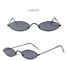 Load image into Gallery viewer, Oulylan Small Frame Black Shades Round Sunglasses Women Oval Brand Designer Vintage Fashion Pink Sun Glasses Oculos De Sol