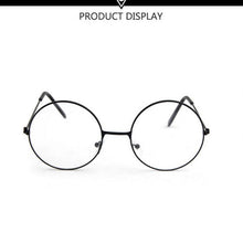 Load image into Gallery viewer, Round Plain Clear Glasses Ultra Light Metal Decoration Transparent Women Eyewear Frames Prescription Optical Spectacle Frames SL