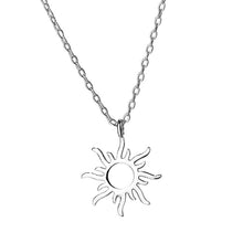 Load image into Gallery viewer, Necklace for Women Fashion Geometric Hollow Round Chain Pendants Statement Birthday Jewelry Gifts
